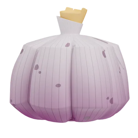 Garlic  3D Icon