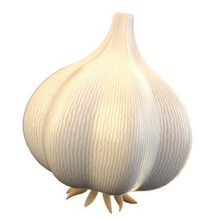 Garlic  3D Icon