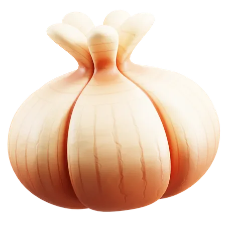 Garlic  3D Icon