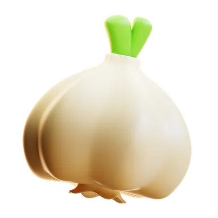 GARLIC  3D Icon