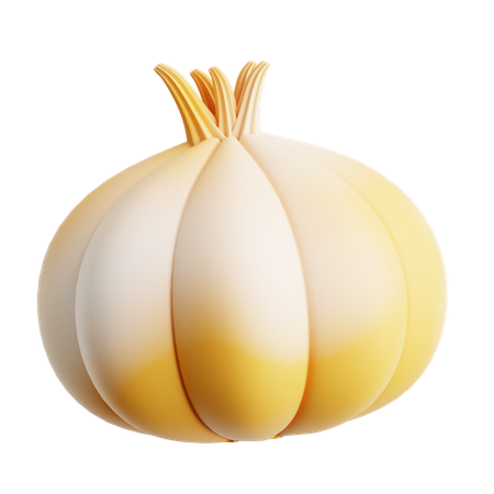 Garlic  3D Icon