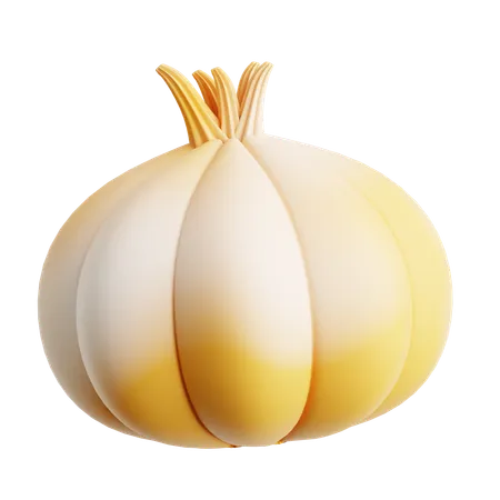 Garlic  3D Icon