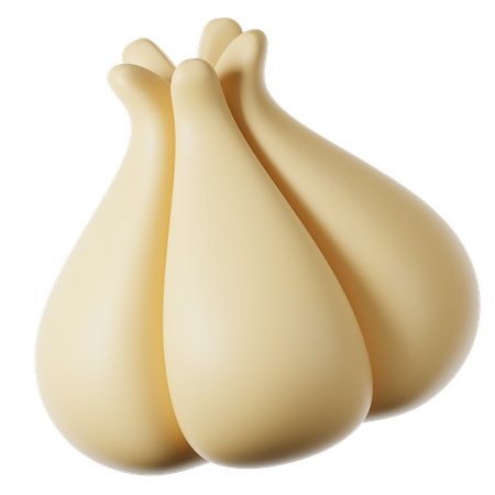 Garlic  3D Icon