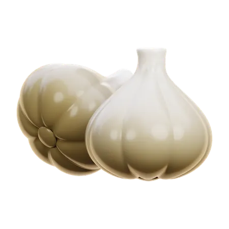 Garlic  3D Icon