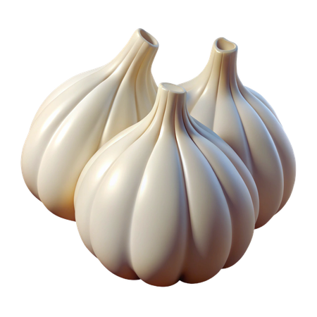 Garlic  3D Icon