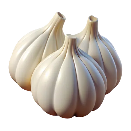 Garlic  3D Icon