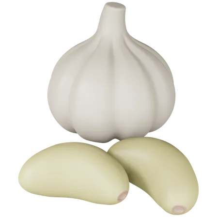 Garlic  3D Icon