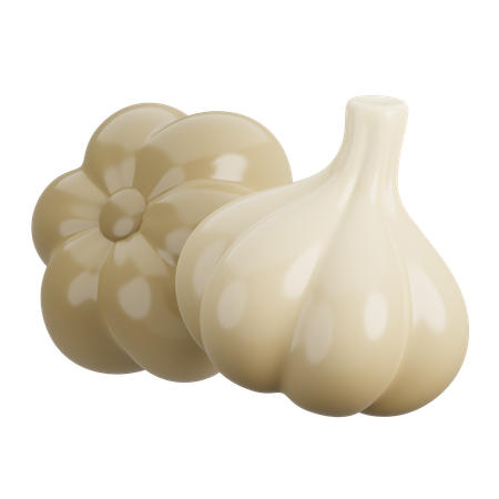 Garlic  3D Icon