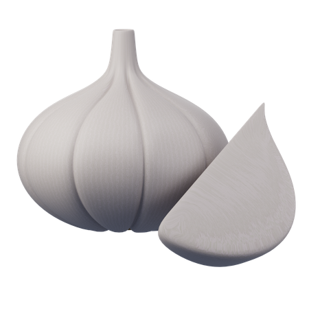 Garlic  3D Icon