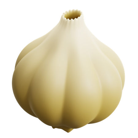 Garlic  3D Icon