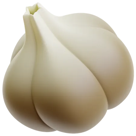 Garlic  3D Icon