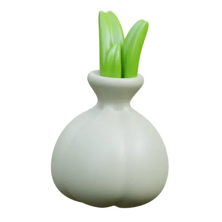 Garlic  3D Icon