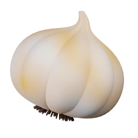 Garlic  3D Icon