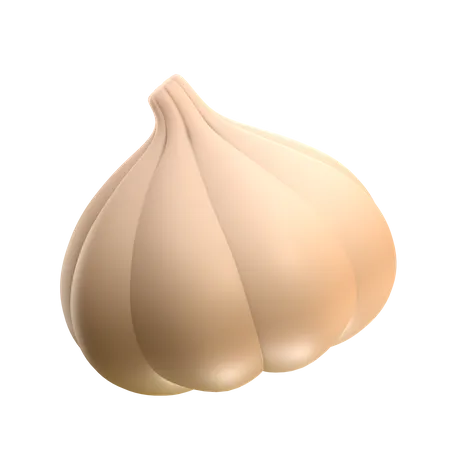 Garlic  3D Icon