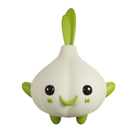 Garlic  3D Icon