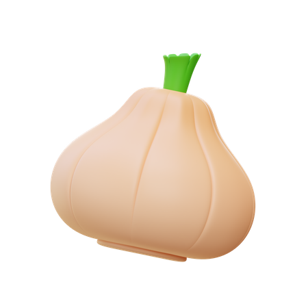 Garlic  3D Icon