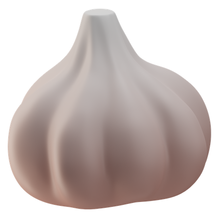 Garlic  3D Icon