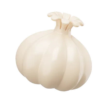 Garlic  3D Icon