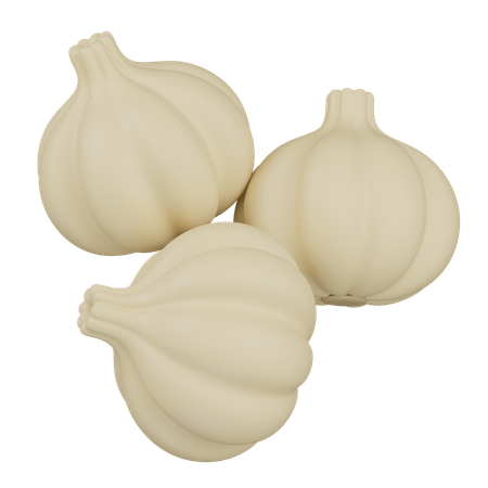 Garlic  3D Icon