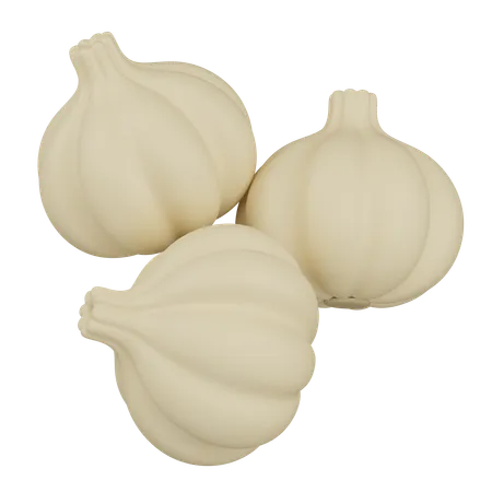 Garlic  3D Icon