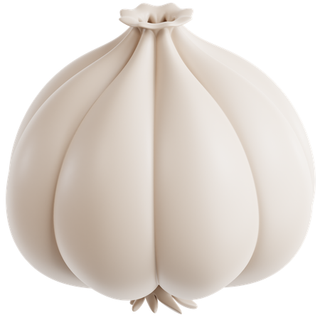 Garlic  3D Icon
