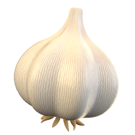 Garlic  3D Icon