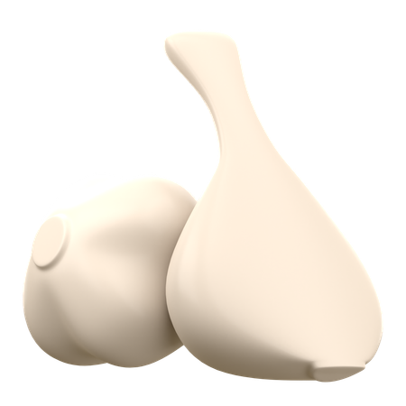 Garlic  3D Icon