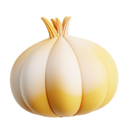 Garlic  3D Icon