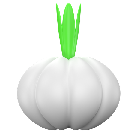 Garlic 3D Icon