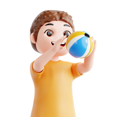 Garoto  3D Icon