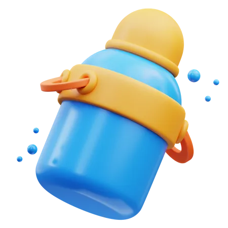 Garrafa de agua  3D Icon