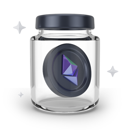 Garrafa de etreo  3D Icon