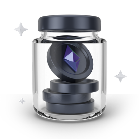 Garrafa de etreo  3D Icon