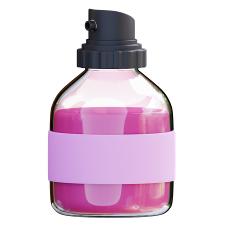 Garrafa de spray  3D Icon
