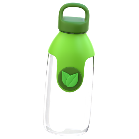 Garrafa ecológica  3D Icon