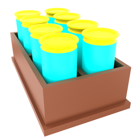 Garrafas de refrigerante  3D Icon