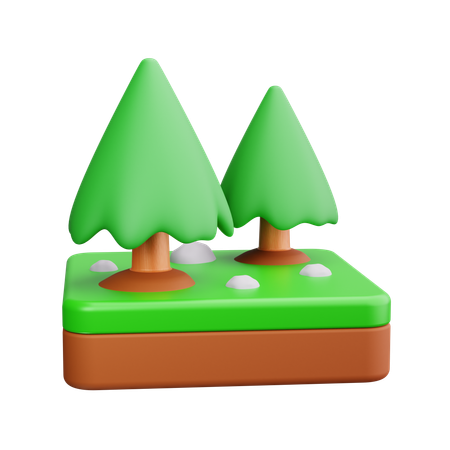 Garten  3D Icon