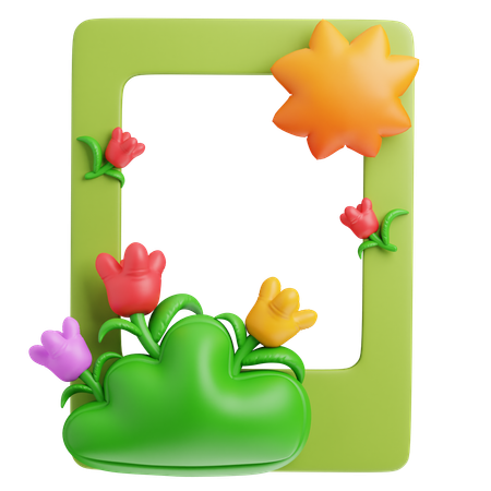 Garten  3D Icon
