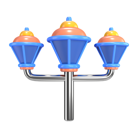 Gartenlampe  3D Icon