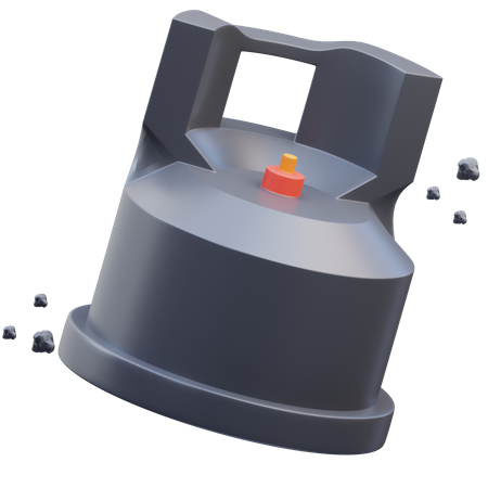 Gás  3D Icon