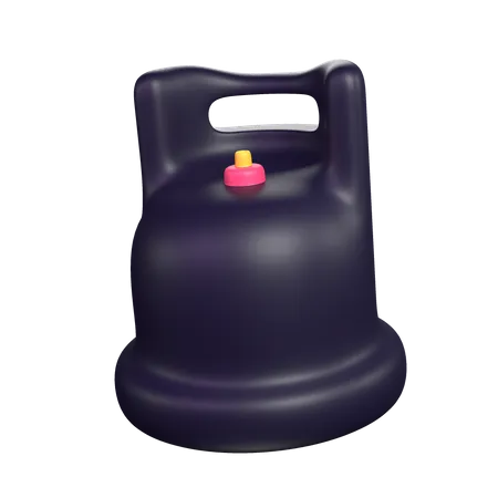 Gas Cylinder  3D Icon