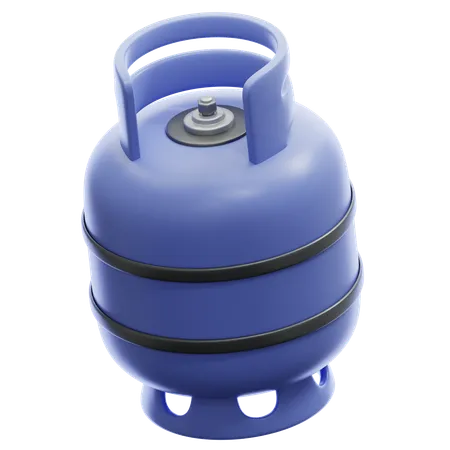 Gas Cylinders  3D Icon