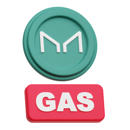 Gas de monedas para fabricantes  3D Icon