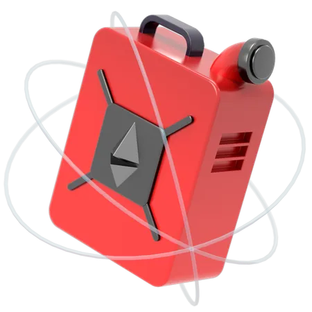 Gas Can Illustration In 3 D Design 3D Icon