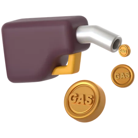 Gas Fee  3D Icon