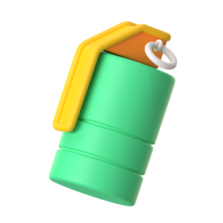 Gas Grenade  3D Icon