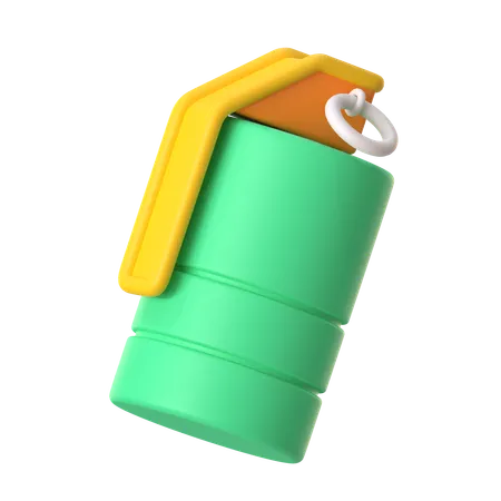 Gas Grenade  3D Icon