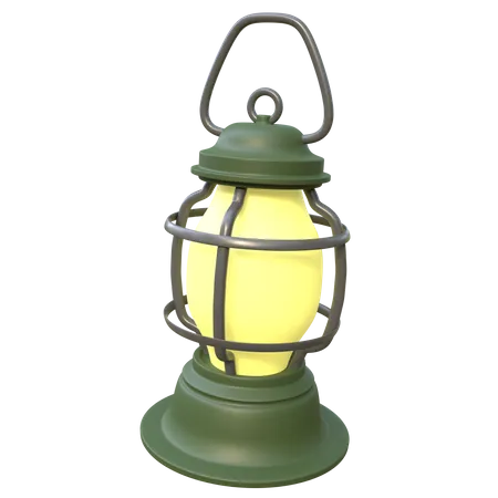 Gas Lantern  3D Icon