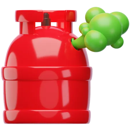 Gas Leak  3D Icon