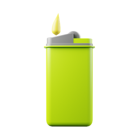 Gas lighter 3D Icon